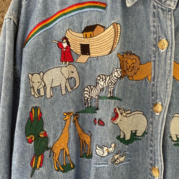 “Noah’s Pride” Vintage Button-Down Shirt - Picture 3 of 10